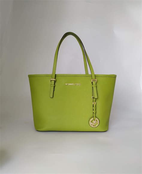 michael kors lime green bag